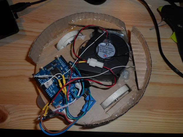 Build an Arduino-controlled Vacuum Cleaner Robot — PMD Way