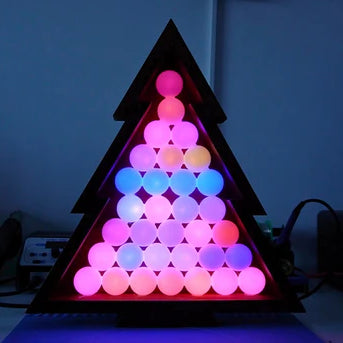 Music-Reactive Christmas Tree With WLED and ESP32