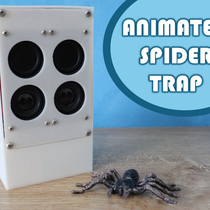 Animated Spider Trap With Sound