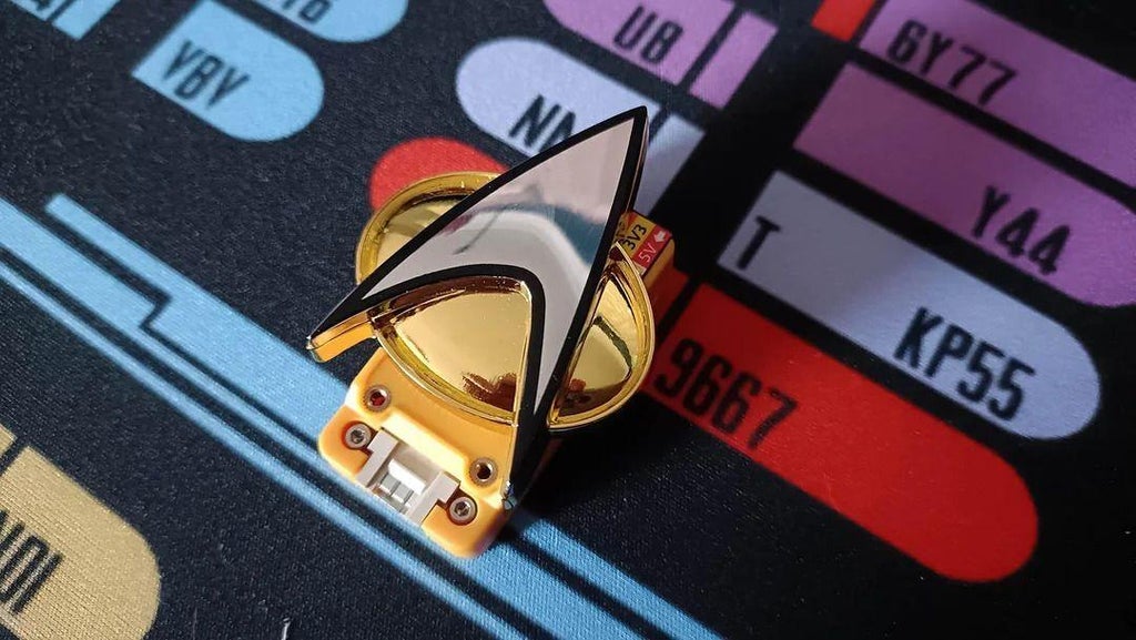 Star Trek Comm Badge for Home Assistant Voice Control