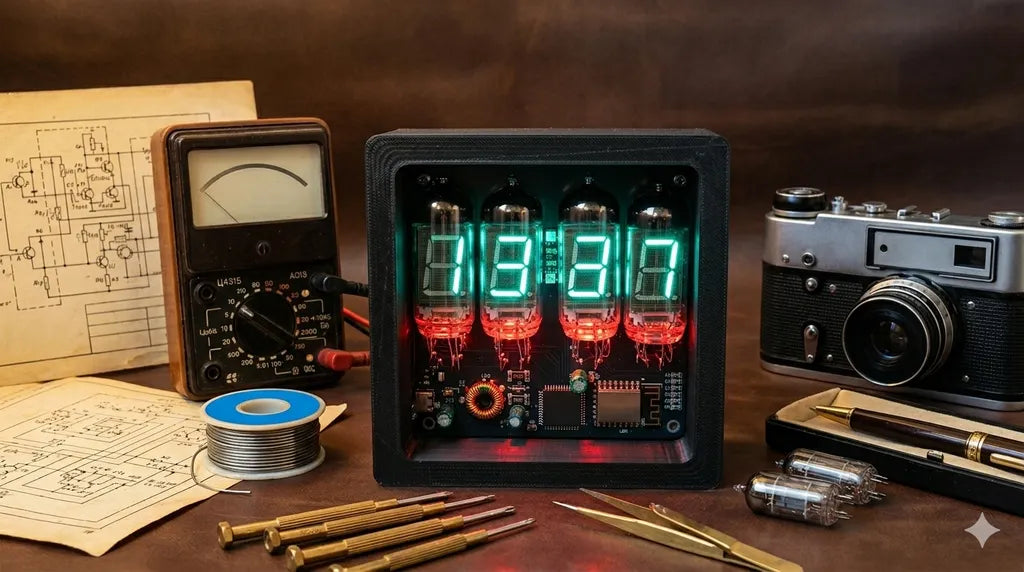 Build a WiFi-enabled VFD Clock