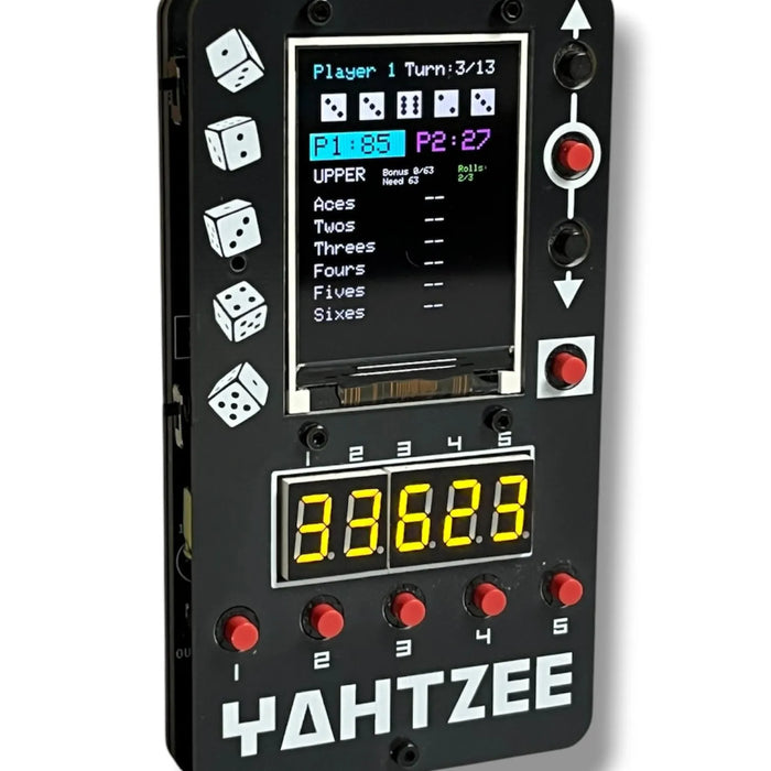Build a handheld Yahtzee Game