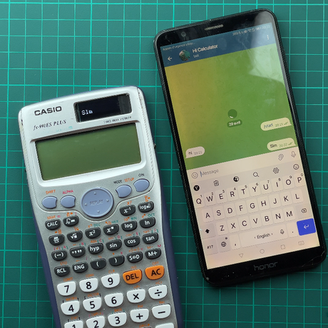 Turning a Casio Calculator Into an AI Device Using ESP32