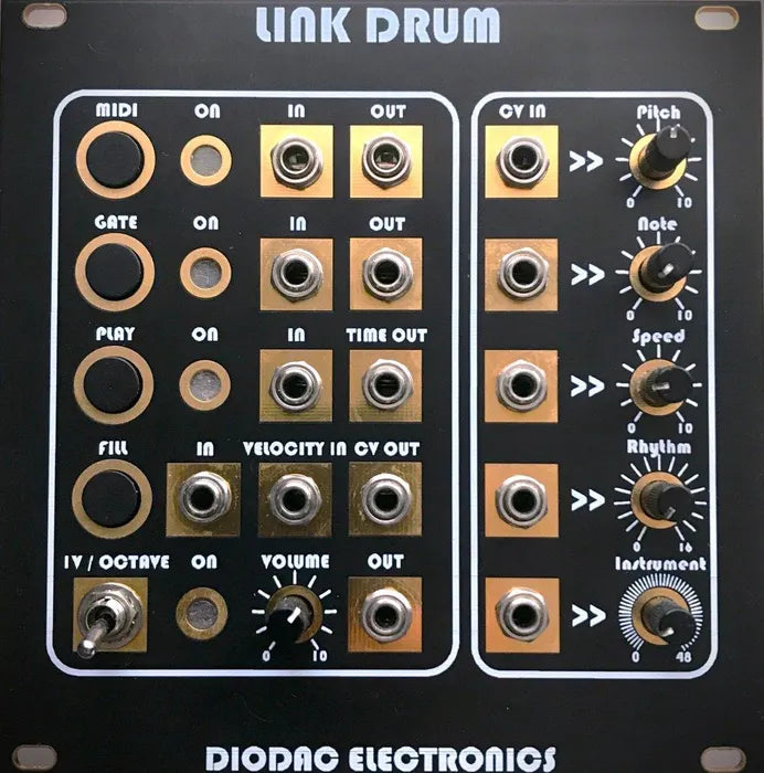 LinkDrum - Eurorack Drum Machine