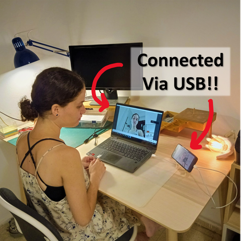 Use an Android smartphone as a USB camera