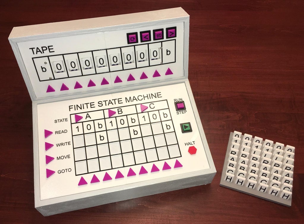 The TMD-1 is a Turing machine demonstrator