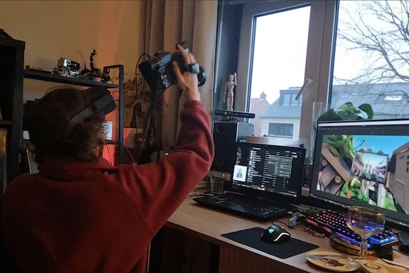 Enhancing Virtual Reality Camera work with Arduino