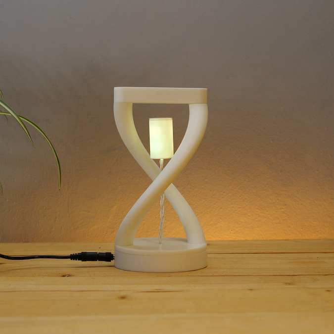 Reimagining the lamp with an intelligent, floating bulb