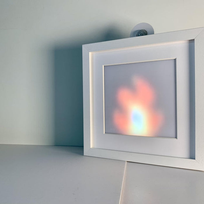 Living Pixels is a light frame that comes alive when you leave