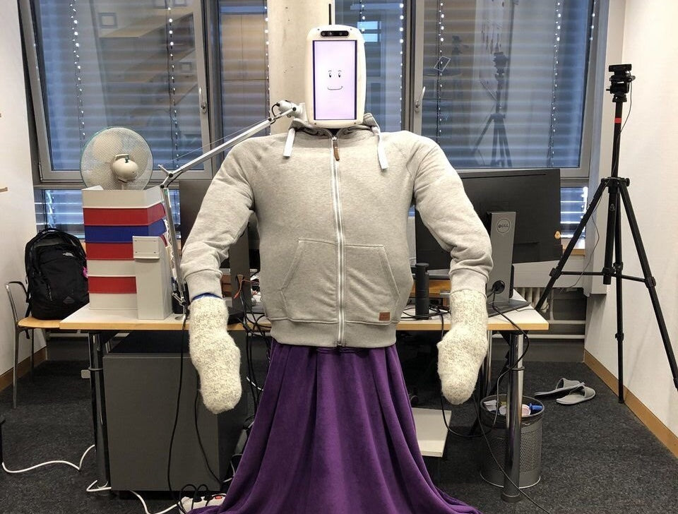 Say hi to HuggieBot 2.0, a robot that knows when to hug and when to let go