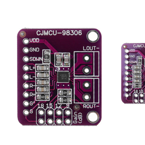 MAX98306 Stereo 3.7W Class D Audio Amplifier breakout board from PMD Way with free delivery