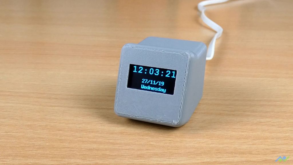 NTP network time clock with ESP8266
