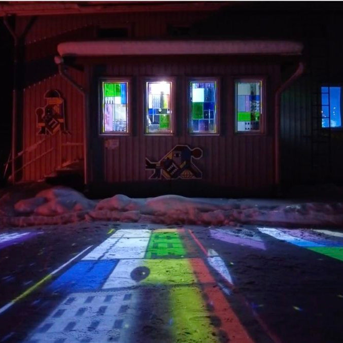 Illuminating the Finnish Snow: The Kinetic Light Installation