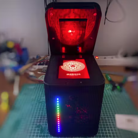 The Medusa Turns Your Gerbers Into Ready-to-Etch PCBs, Using a Mono LCD, UV LED, and Raspberry Pi