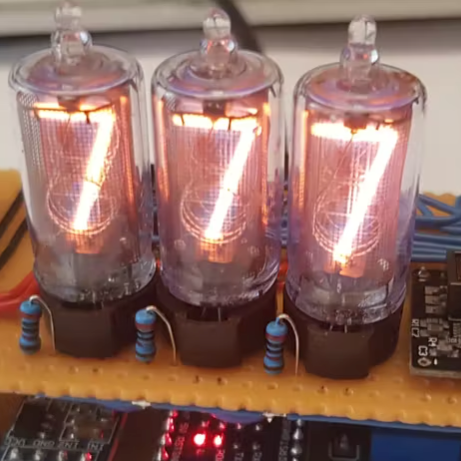 Nixie Tube Angle Gauge