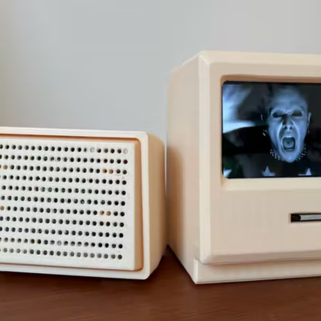 Macintosh-Styled Nostalgia Machine Brings TV to the Kitchen