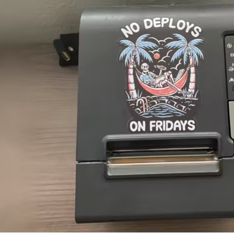 Andrew Schmelyun's Raspberry Pi-Powered Printer Makes GitHub Issues Into Physical Tickets