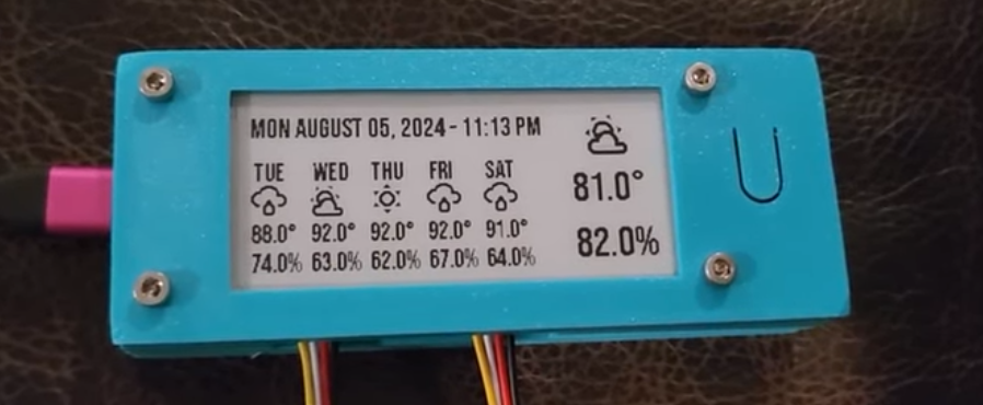 Hive Helper - a small home assistant based device — PMD Way
