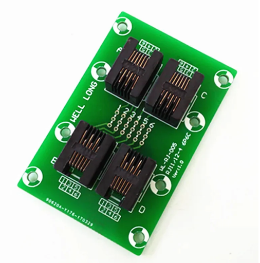 New Product - RJ11 RJ12 6P6C 4-Way Buss Breakout Board
