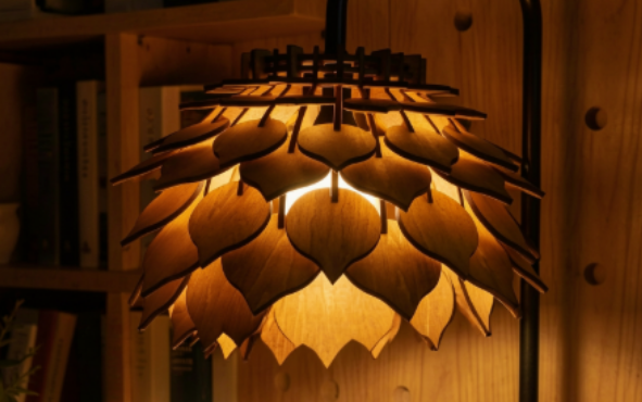 Build a Laser Cut Wooden Chandelier