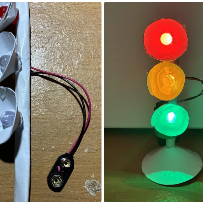 Flashing Traffic Lights