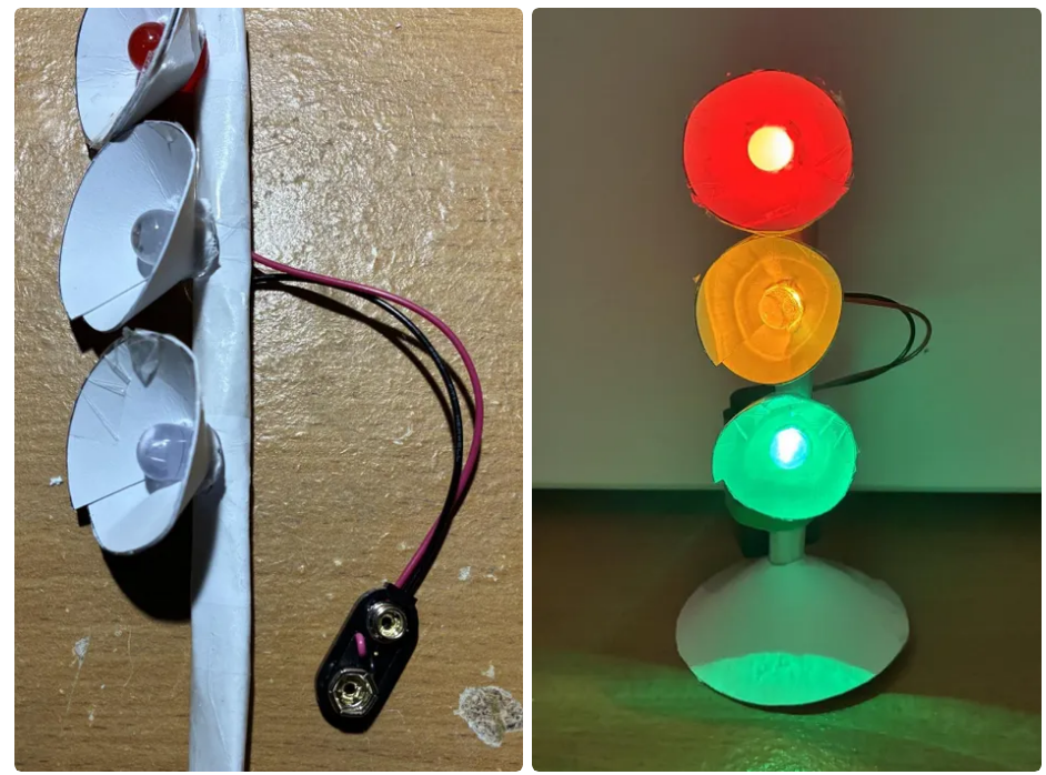 Flashing Traffic Lights