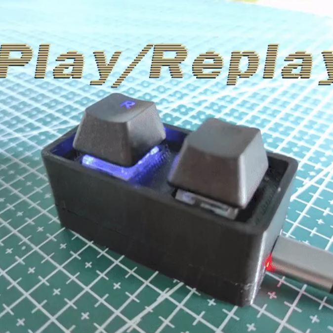 Play/Replay Button: a Raspberry Pi Pico Automation Tool for Anything