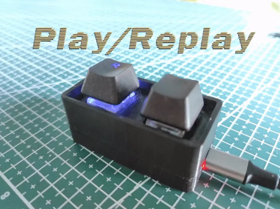 Play/Replay Button: a Raspberry Pi Pico Automation Tool for Anything