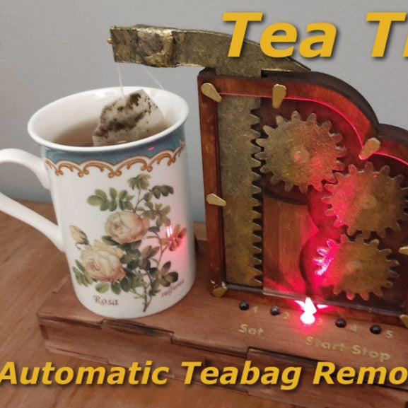 A splendid steampunk tea maker