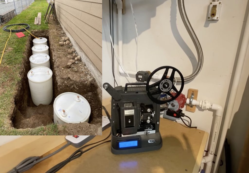 Homemade thermal battery system keeps the shop cool with Arduino