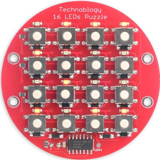 Light Up All 16 LEDs to Solve This PCB Puzzle