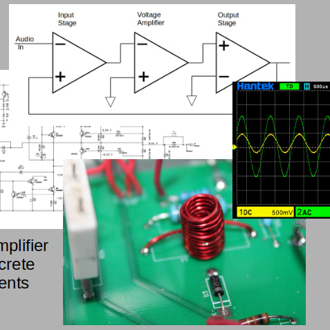 Build an Audio Amp From Discrete Components