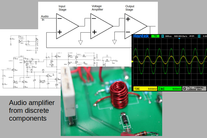 Build an Audio Amp From Discrete Components