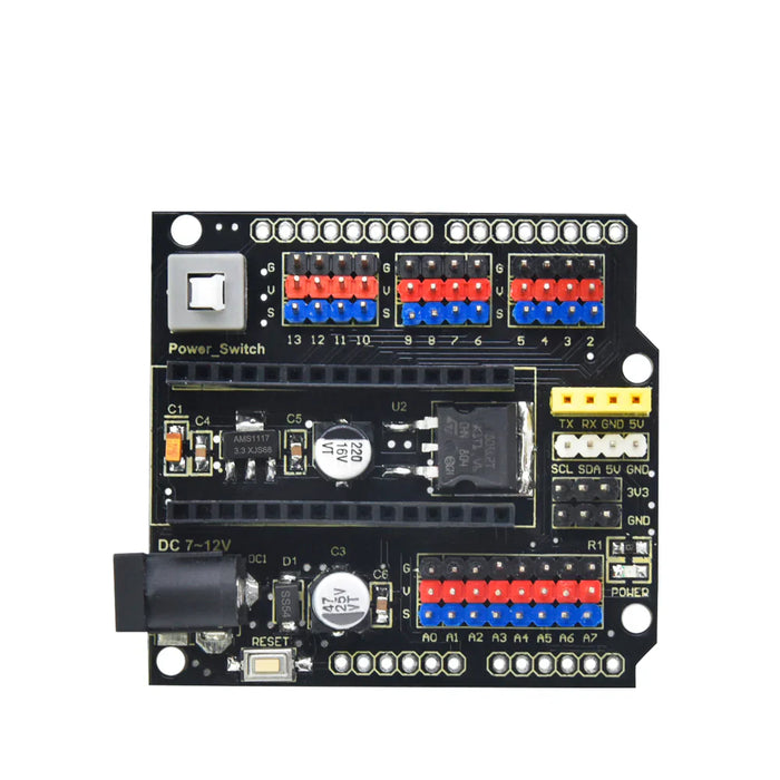 Expansion Shield for Arduino Nano-compatible boards from PMD Way with free delivery