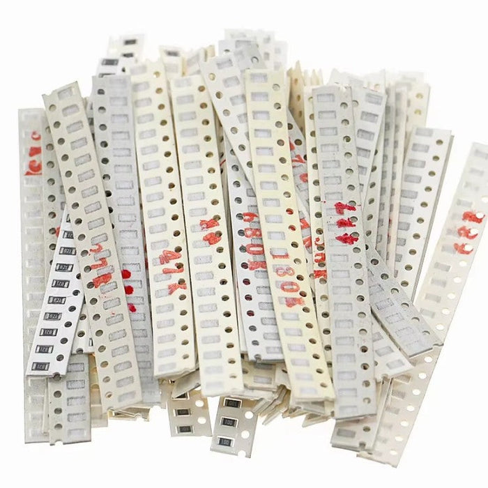 Assorted SMD Resistor Sample Kits 0201 0402 0603 0805 1206 from PMD Way with free delivery