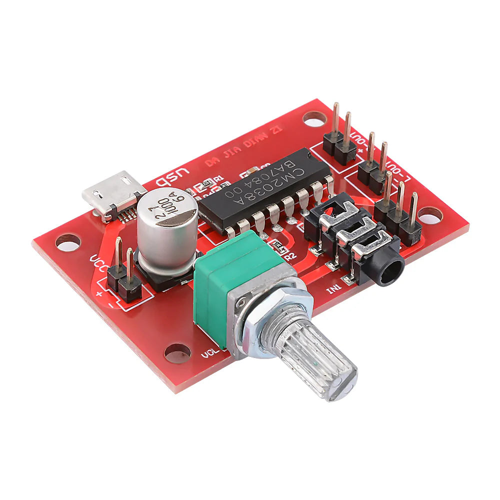 Mini Amplifier Breakout Board 2 x 2.4W Class AB with Volume Control from PMD Way with free delivery