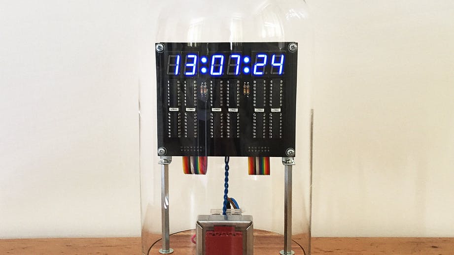A Beautiful, Microcontroller-Free Digital Clock — PMD Way