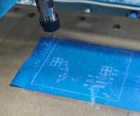 Make your own stencils with a CNC machine
