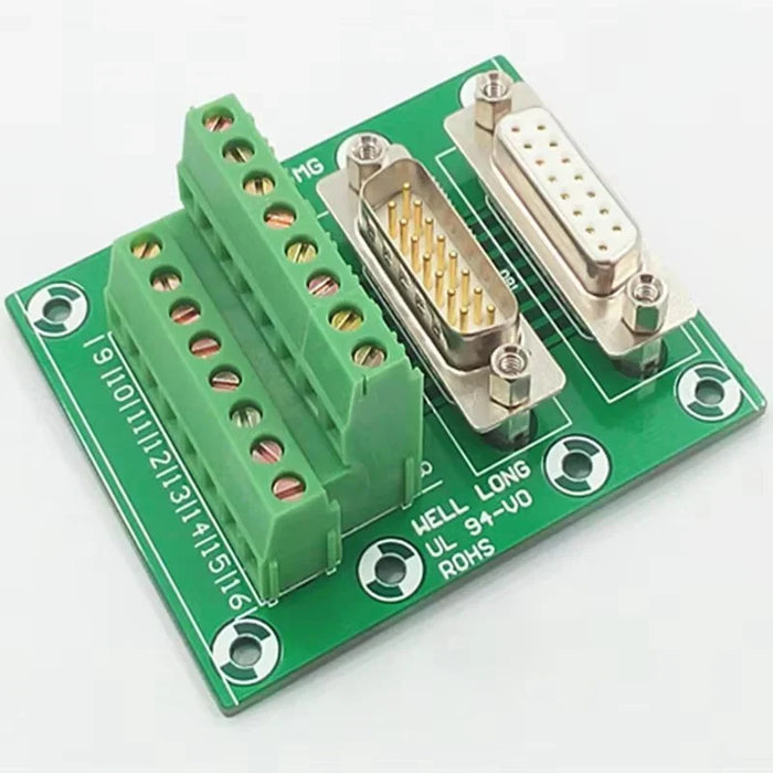 DB15 Male and Female Breakout Board with free delivery from PMD Way 