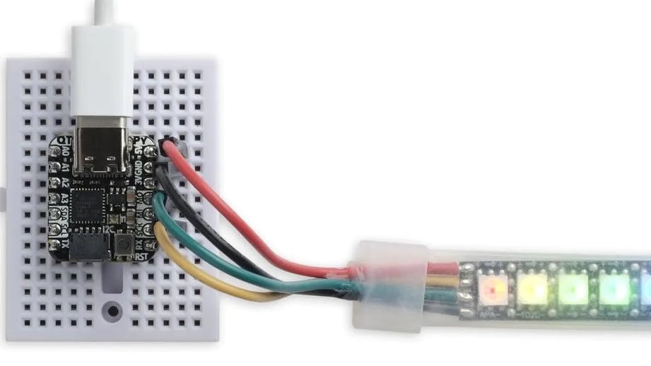 Control RGB LED Strips with Floating Point Parameters