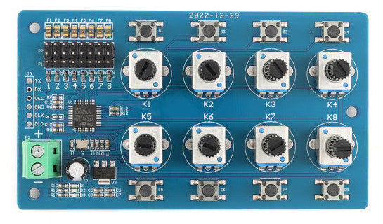 Test up to and including eight servos with this Eight Channel Servo Tester from PMD Way with free delivery worldwide