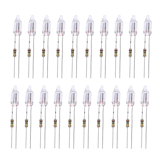230V Neon Indicator Lamps - 20 Pack from PMD Way with free delivery