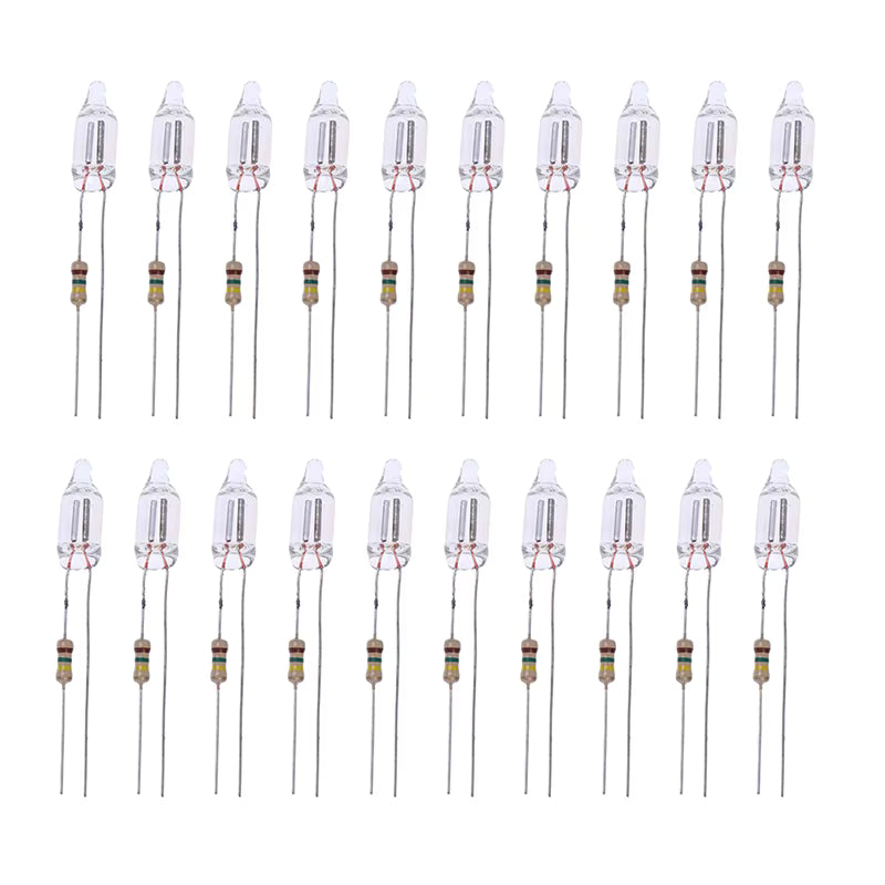230V Neon Indicator Lamps - 20 Pack from PMD Way with free delivery