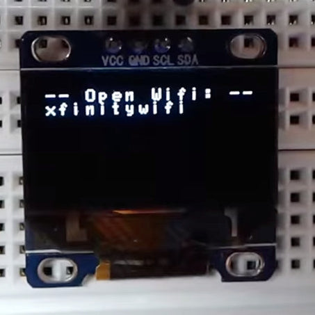 Go Warwalking to detect open WiFi networks with ESP8266