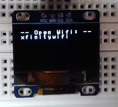 Go Warwalking to detect open WiFi networks with ESP8266