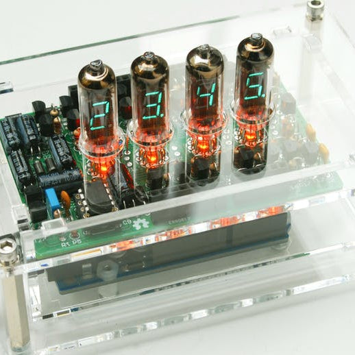 VFD Tube Shield for Arduino Uno Displays Data with a Vintage Style