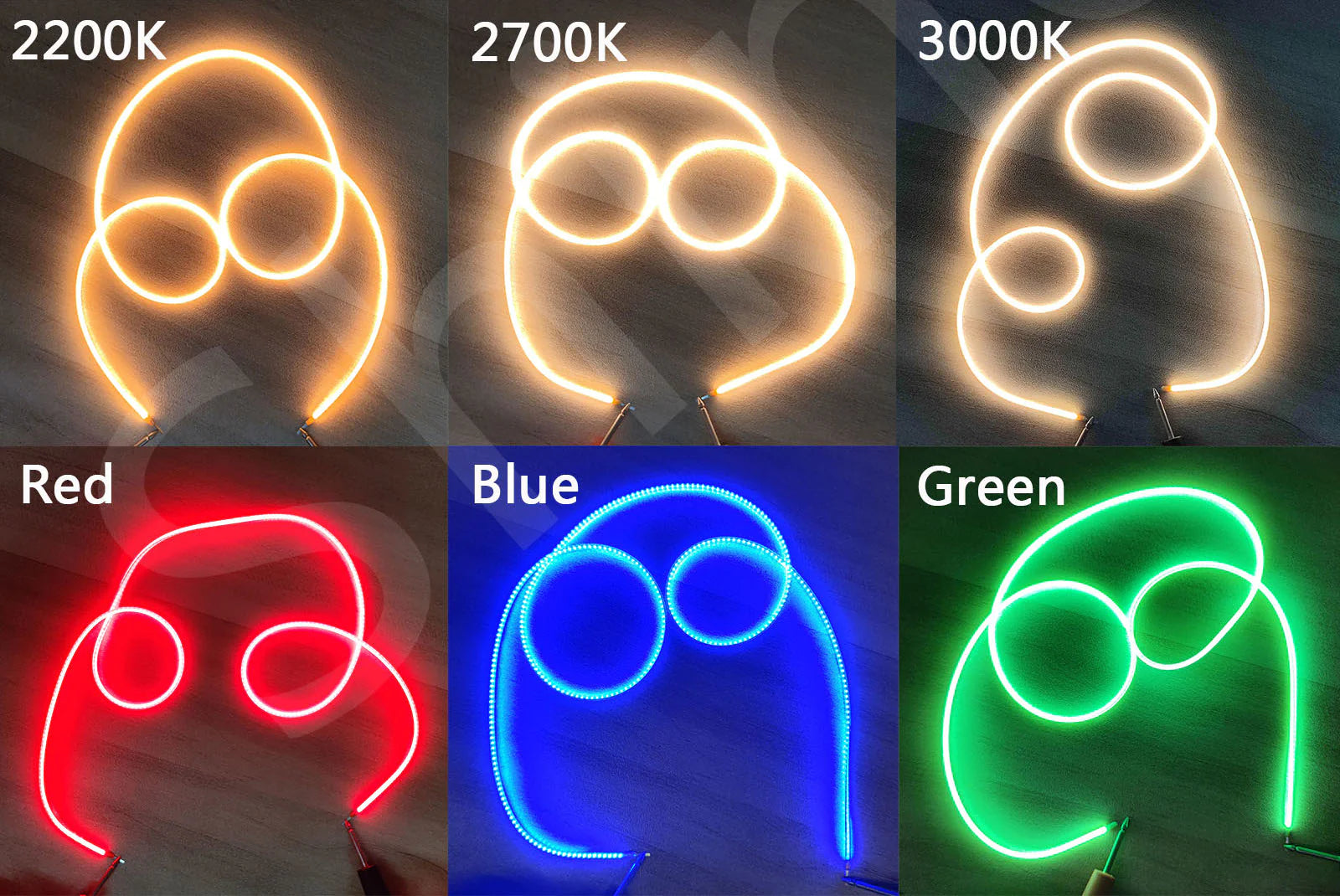 New Product - Flexible LED Filament - 600mm - Various Colors