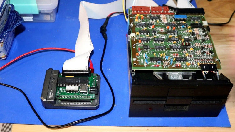 A Floppy Drive Controller for the Raspberry Pi
