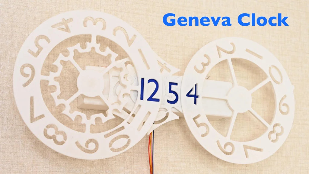 Build a Digital Geneva Clock