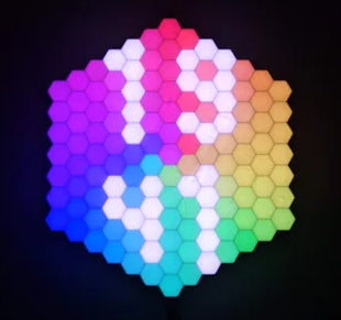 Tell the time with a Hexagonal Wall Clock
